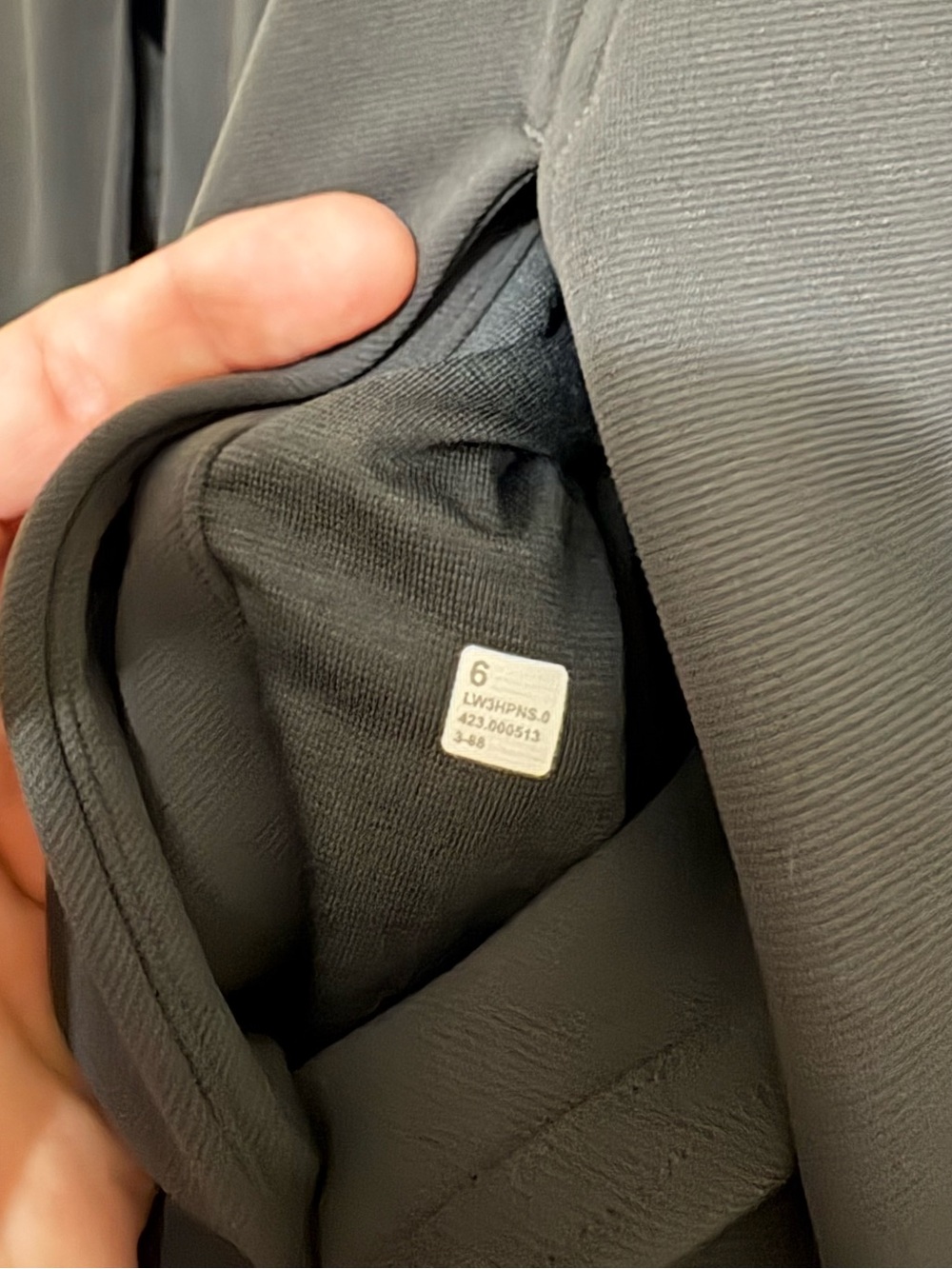 Lululemon Wunder Train Twill Track Jacket in Graphite Gray size 6 - Picture 7 of 11
